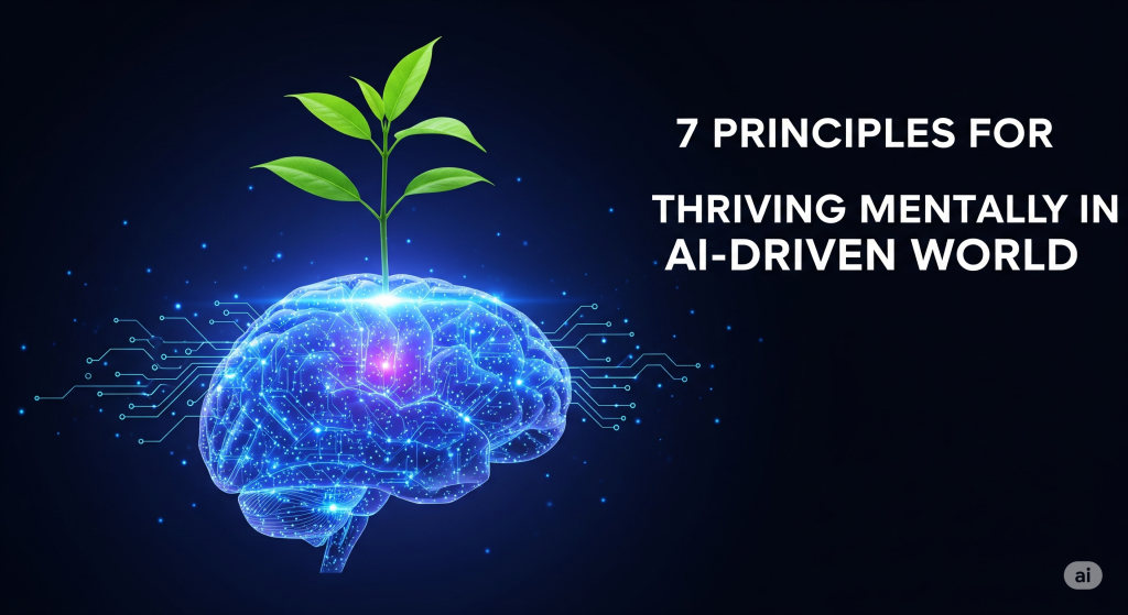7 Principles for Thriving Mentally in an AI-Driven World